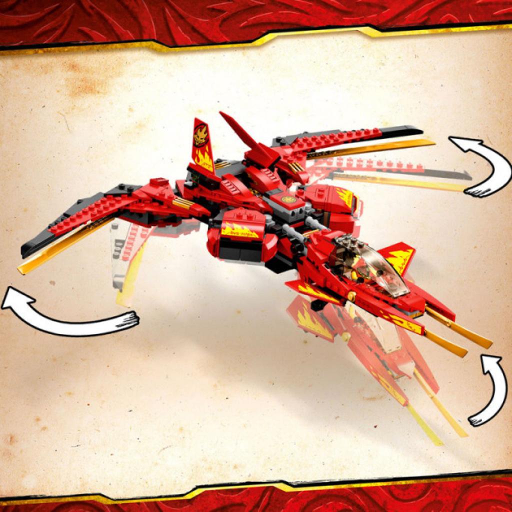 Конструктор LEGO Ninjago Истребитель Кая 513 деталей 71704, фото №10