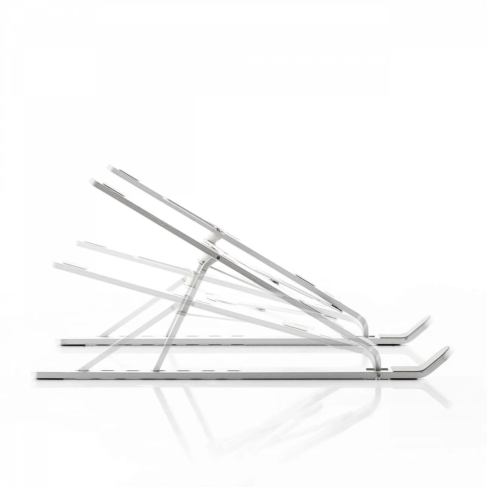 Підставка для ноутбука InnovaGoods Розкладна Регульована Алюміній 7 Рівнів Нахилу Протиковзка Розширювана, фото №1