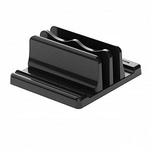 Вертикальная подставка для ноутбука Hemobllo Регулируемая подставка для планшета для стола, экономящая место. Эргономичная многофункциональная подставка для ноутбука для офиса и дома - Фото 1