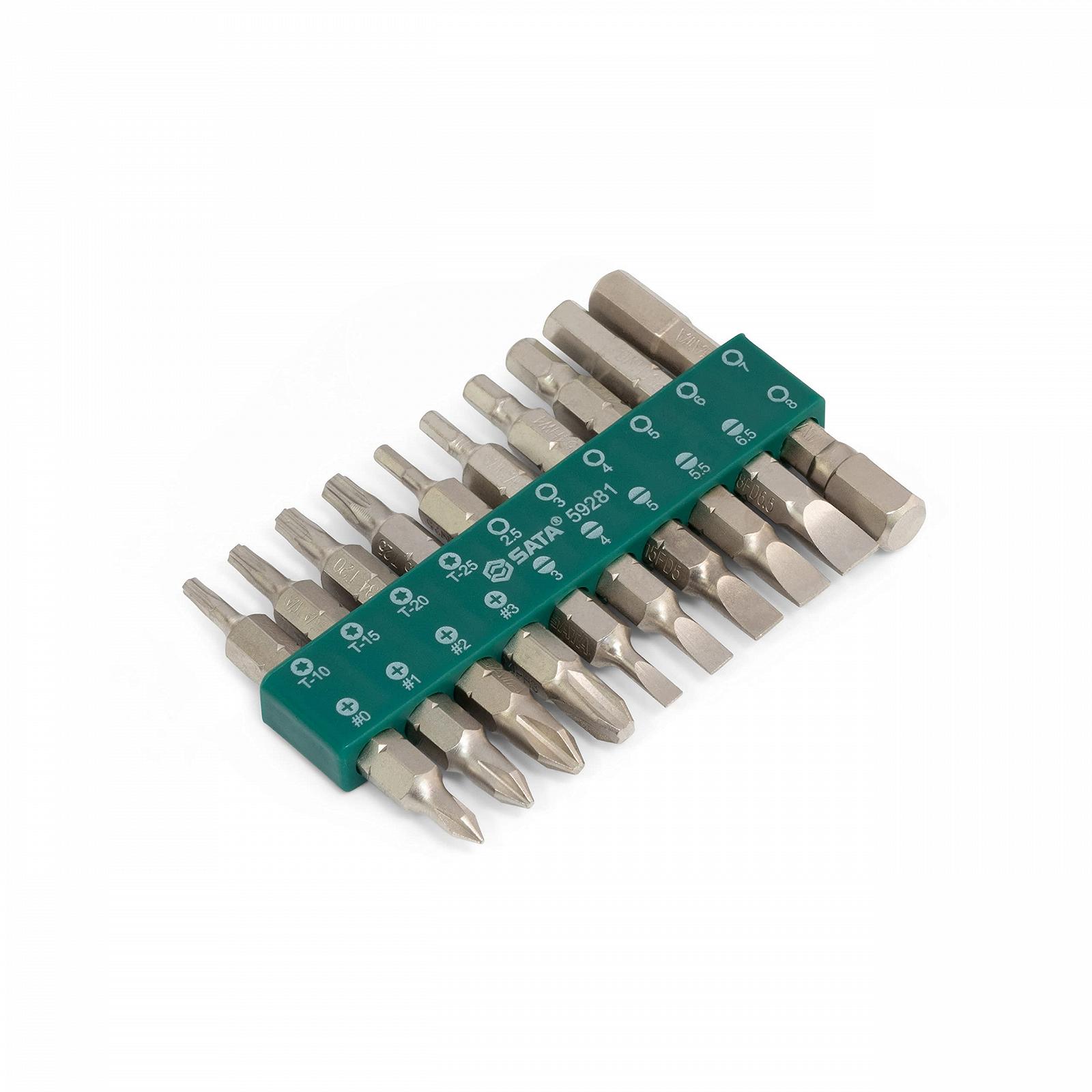 Викрутка SATA ST09341SJ З храповим механізмом Ергономічна T-рукоятка 24 штук, фото №4