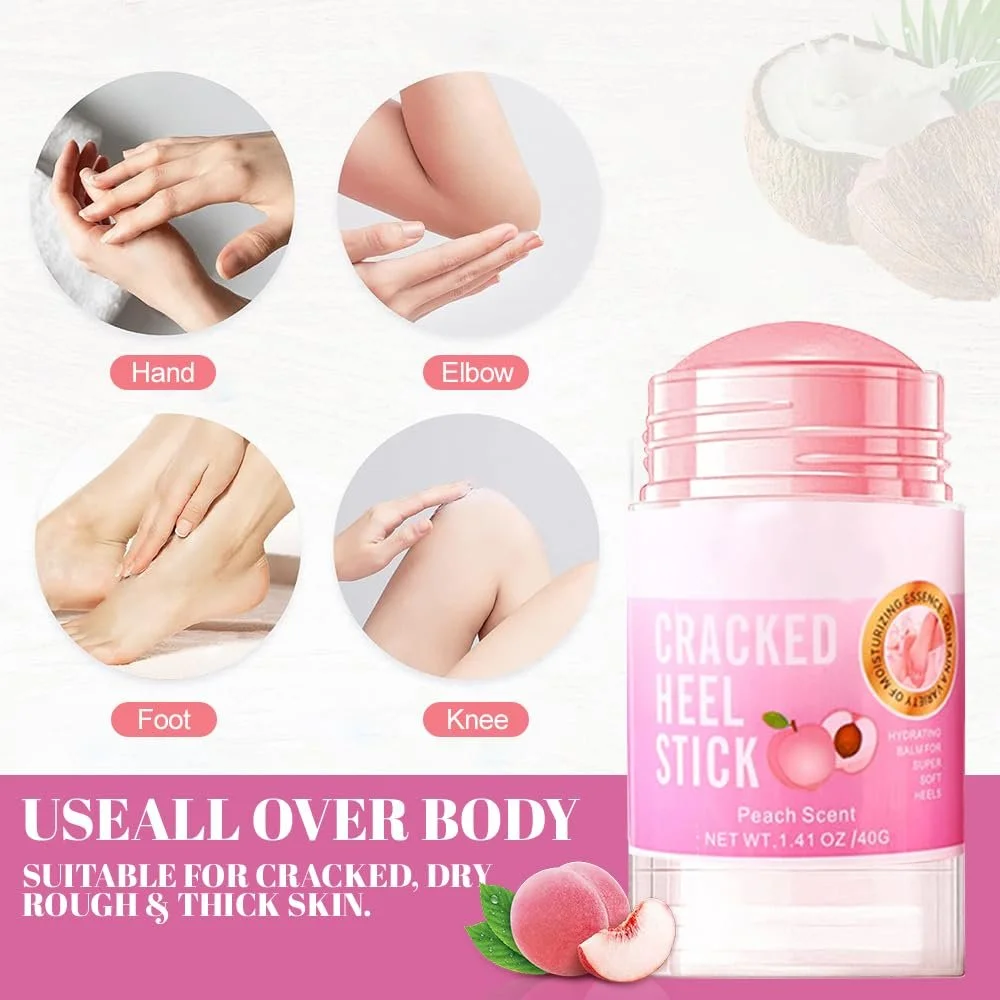 Крем для ног 3 шт для сухой и потрескавшейся кожи локтей коленей и рук с мочевиной, фото №5