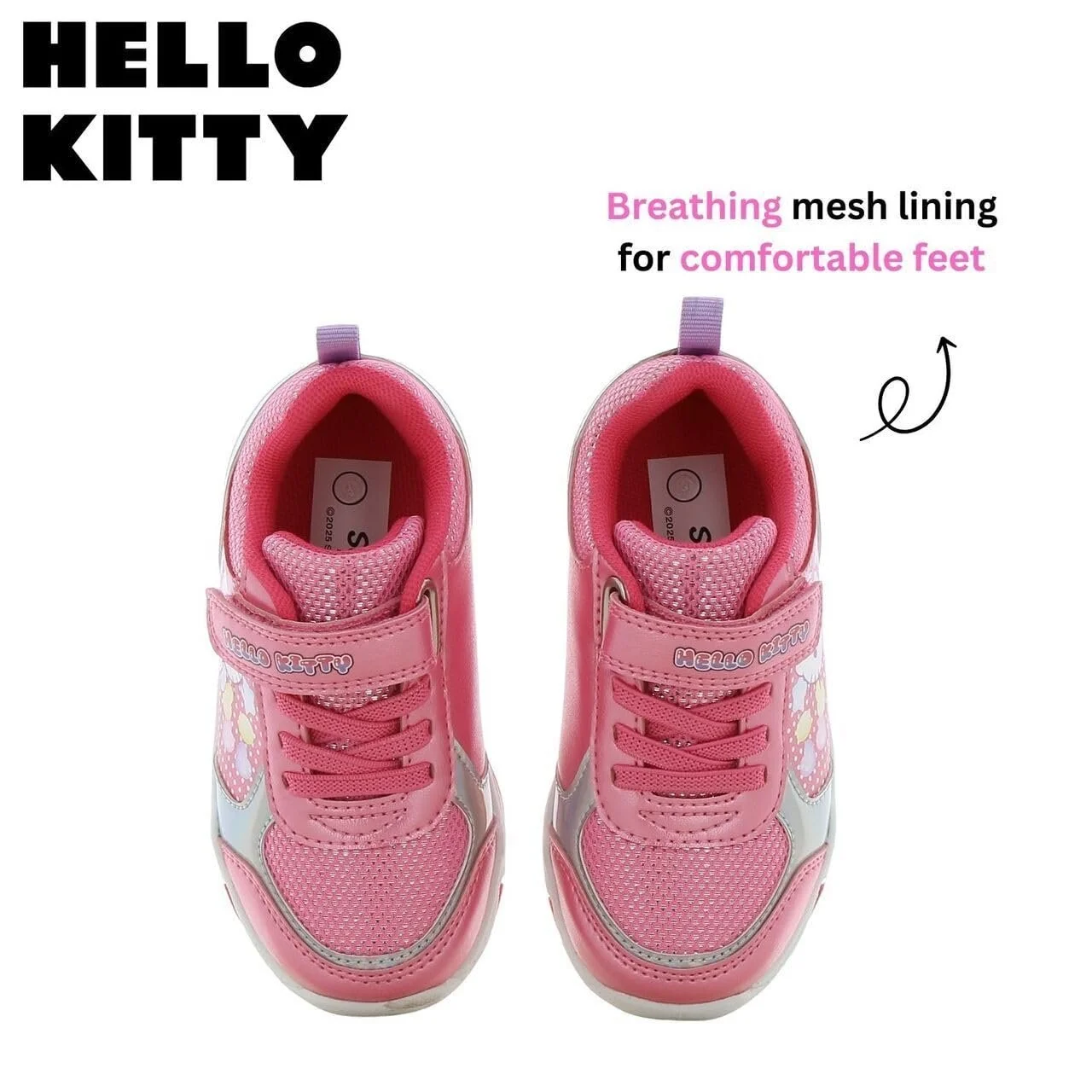 Кроссовки для девочек Leomil Hello Kitty для школы и досуга, фото №5