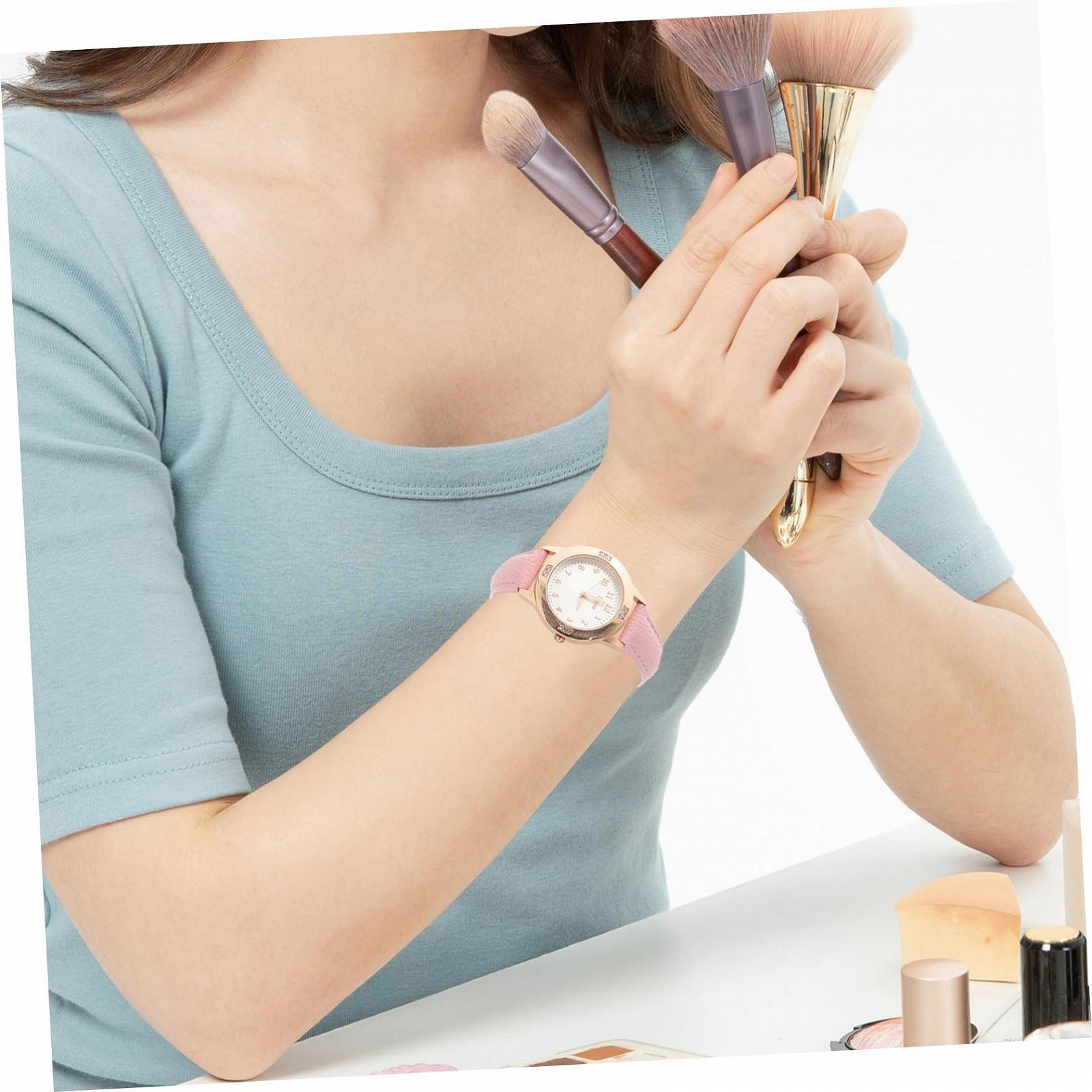 Часы женские PartyKindom Luminous Waterproof White Stainless Steel, фото №7