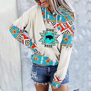 Худі NNGOTD Вінтажний принт Гірчичний synthetic.ua - Фото 1