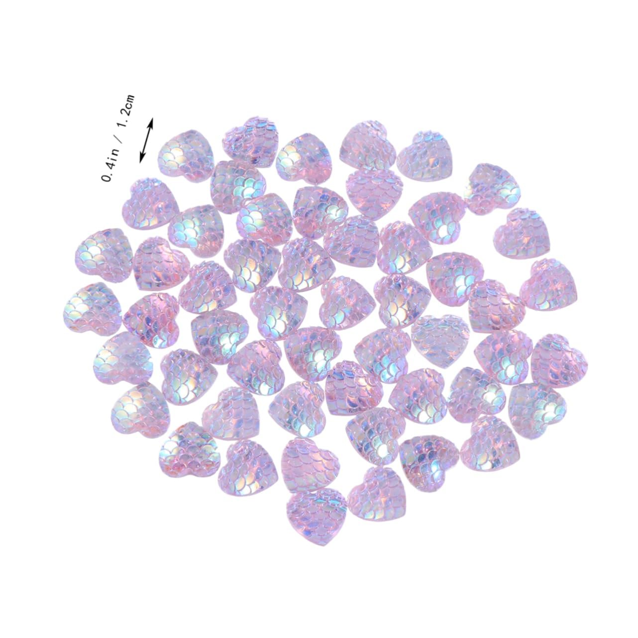 Наполнитель для вазы NUOBESTY 150 штук, круглые стеклянные бусины, розовый цвет русалки, фото №8