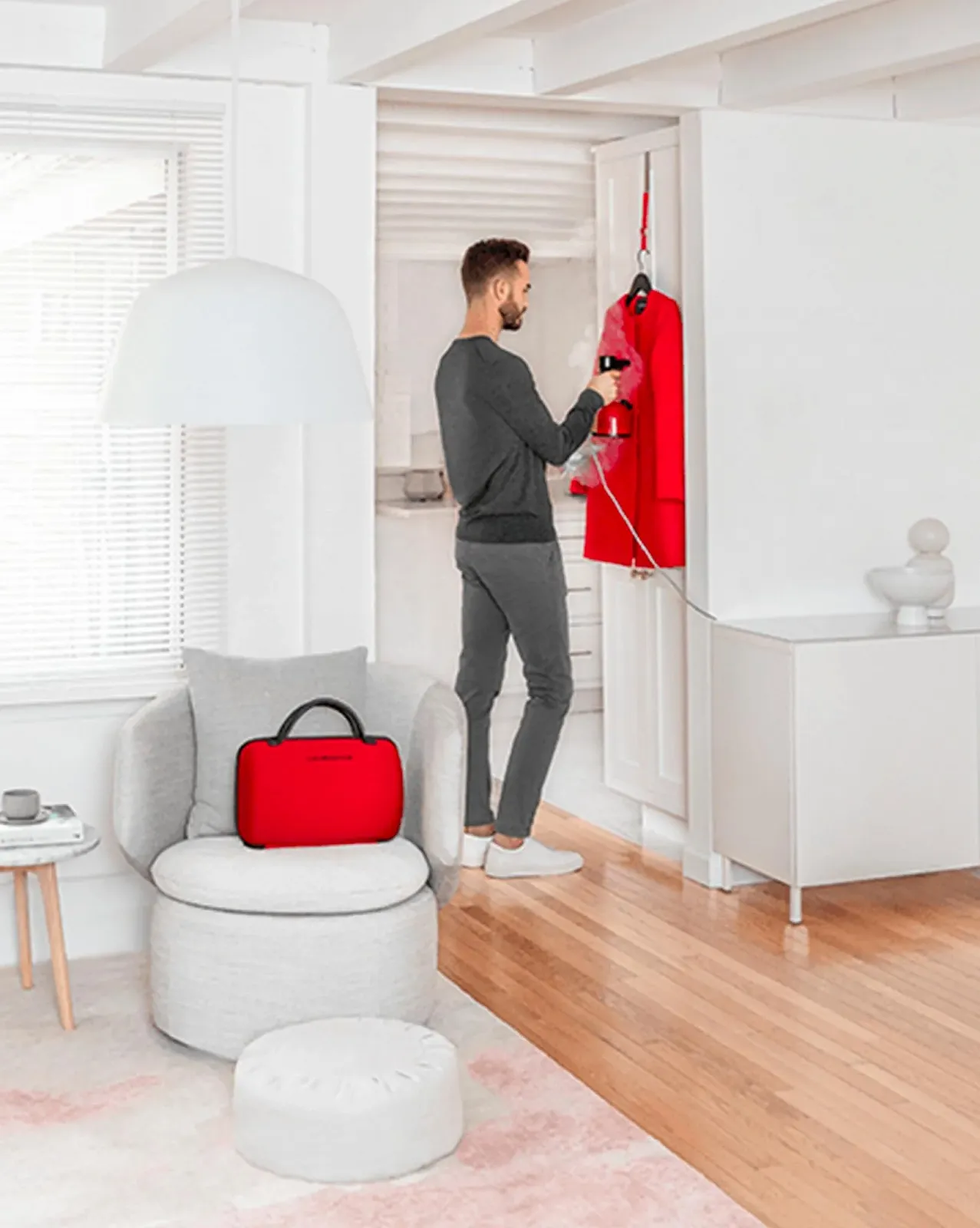 Портативный пароочиститель и отпариватель Laurastar Luxury Edition IGGI, фото №5