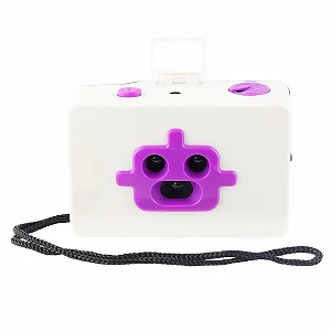 Камера з 3 лінзами Freak Scene Robot Camera 35 mm White/Purple - Фото 1