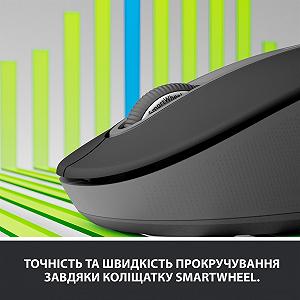 Мышь беспроводная Logitech Signature M650 (910-006253) Graphite USB synthetic.ua - Фото 1