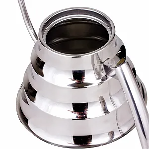 Чайники из нержавеющей стали, кувшин для капельного орошения, чайник с гусиной шеей, чайник с фильтром для индукционной плиты, кухонная техника synthetic.ua - Фото 1