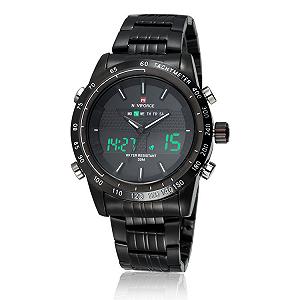 Часы наручные Naviforce Army NF9024 B/B/W -LVR - Фото 1