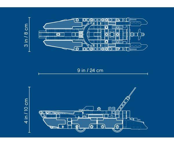 Конструктор LEGO Technic Катер 42089, фото №6