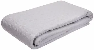 Захисне покриття для столу CALITEX Caligomme 135x220 см Овальне Біле - Фото 1