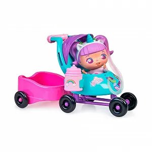 Кукла Игрушка-коляска Mini Rosie's Car de los Bellies The Toy Bellies From Bellyville 700017071, разноцветный, один размер - Фото 1