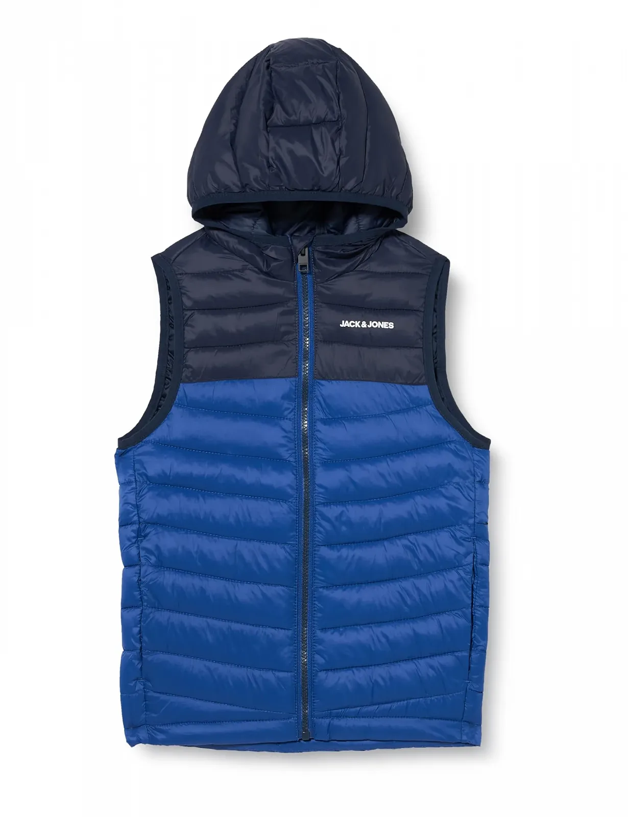 Жилет JACK & JONES Jconew Pocket Hood Bw Mni стьобаний для хлопчиків, фото №1