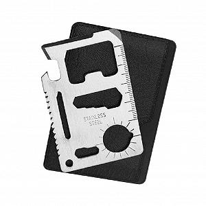 Инструмент многофункциональный карманный Life Saving Card 11-в-1 - Фото 1