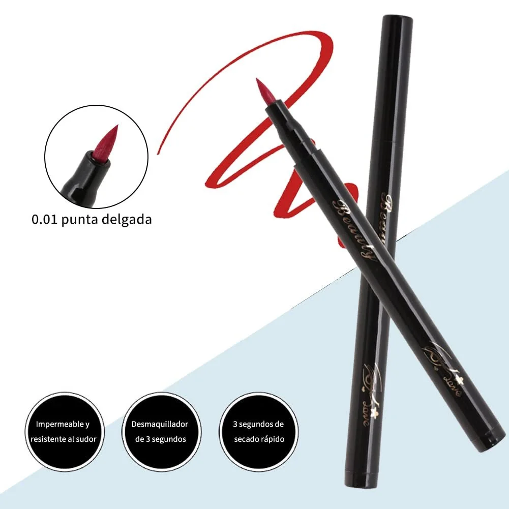 Жидкая Подводка Sonew Красный, фото №5 Жидкая Подводка Sonew Красный, фото №5