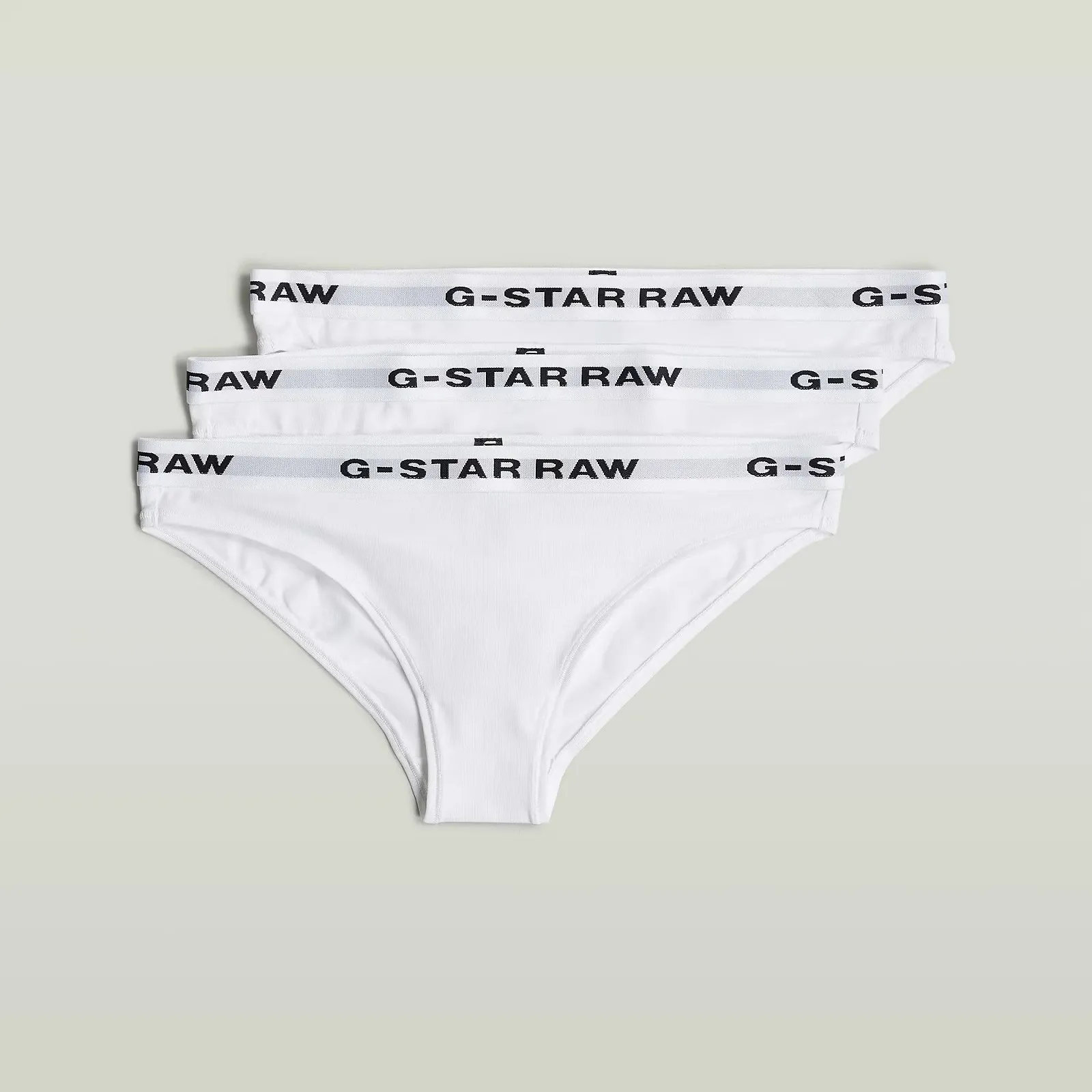 Набор женских трусов-слипов G-Star RAW Brief 3 шт - XS, фото №1