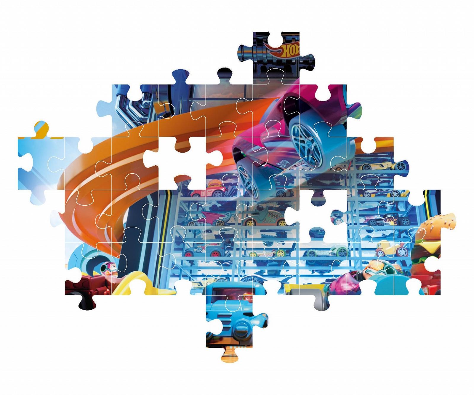 Пазл Clementoni Supercolor Hotwheels 25777 104 елементи 48,5 x 33,5 см від 6 років, фото №6