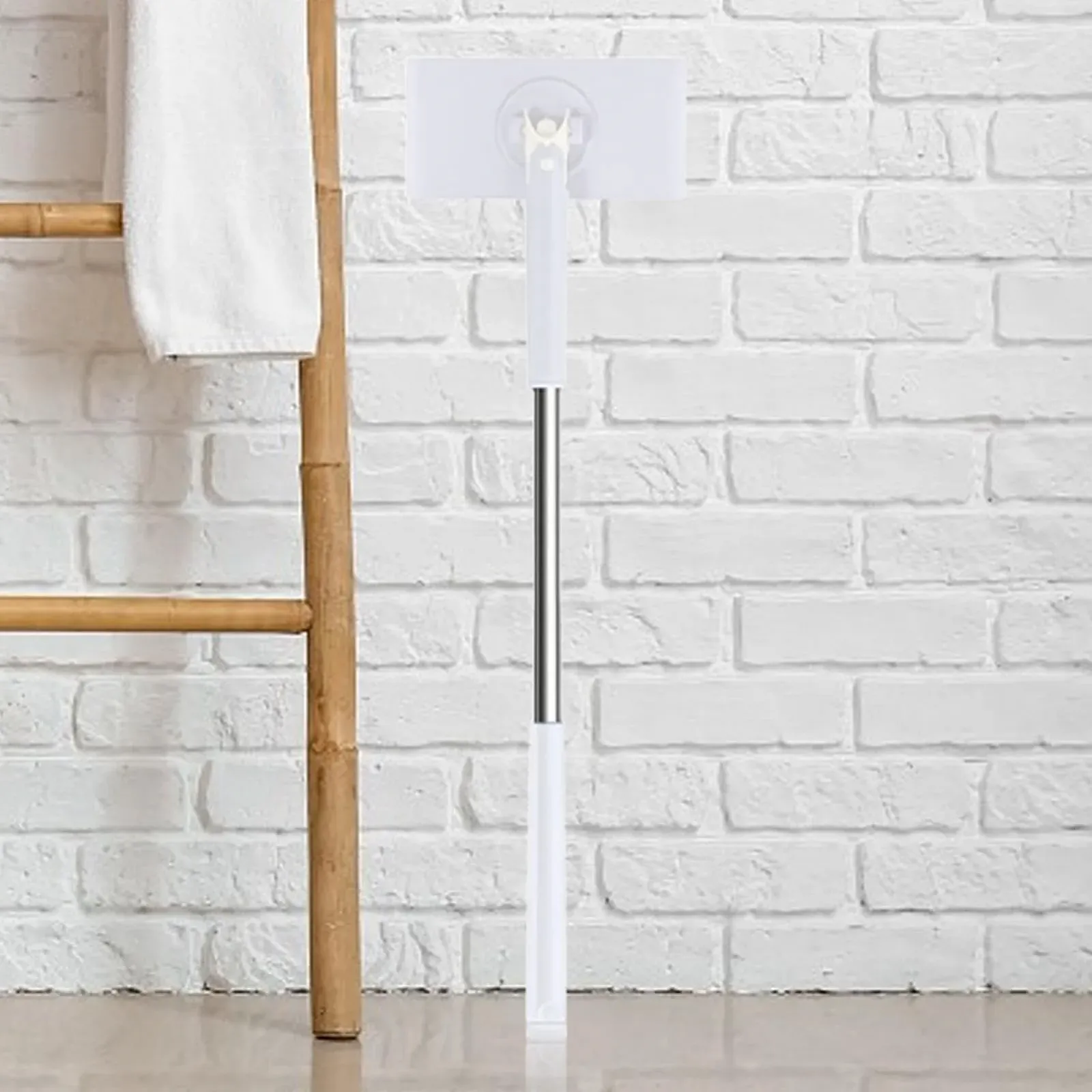 Швабра компактная с автоматической сменой салфетки для твердых полов деревянная, фото №3 Швабра компактная с автоматической сменой салфетки для твердых полов деревянная, фото №3