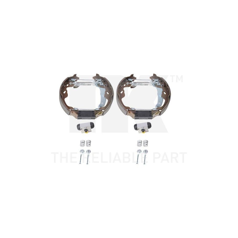 Комплект гальмівних колодок NK 449957708 для CITROËN PEUGEOT TOYOTA задня вісь, фото №1