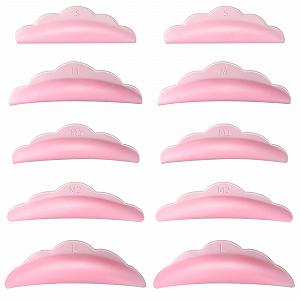 Набір Eyelashes Perm Curlers Силіконовий Перманентний Пад Многоразова Щіточка для Вій 5 Розмірів - Фото 1