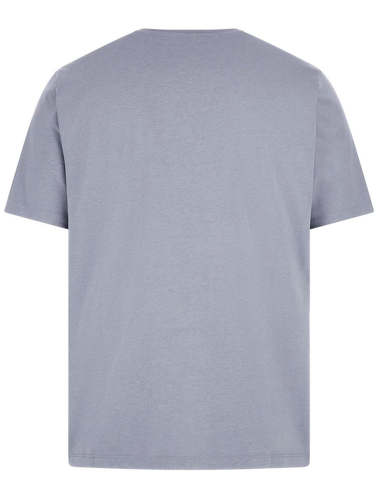 Мужская футболка GUESS - Eco Crew Neck Patch Tee - Серый - L, фото №2