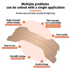 Смужки на ніс проти хропіння, пачка 50 шт. synthetic.ua - Фото 1