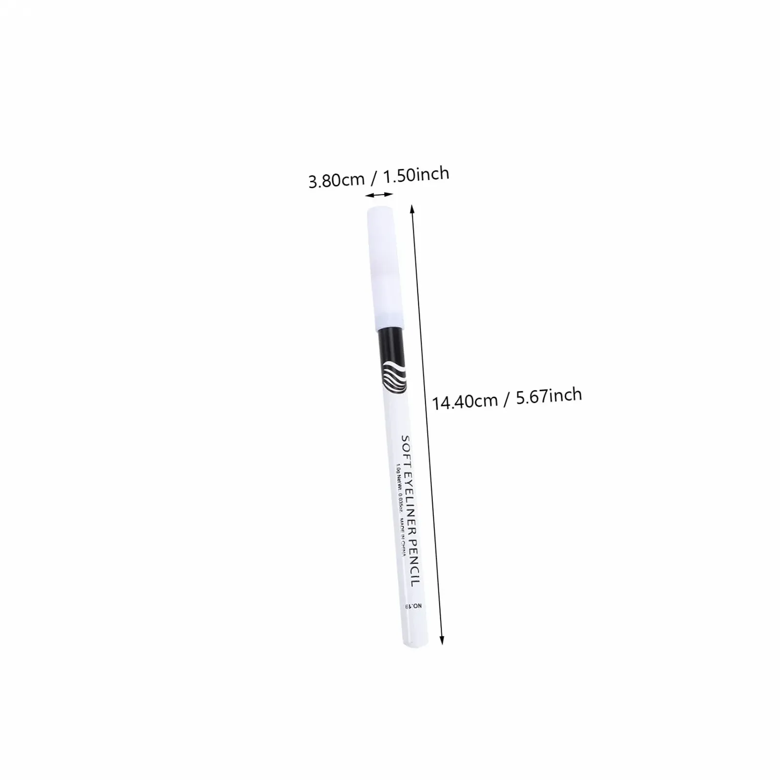 Карандаш для глаз minkissy Белый, фото №5