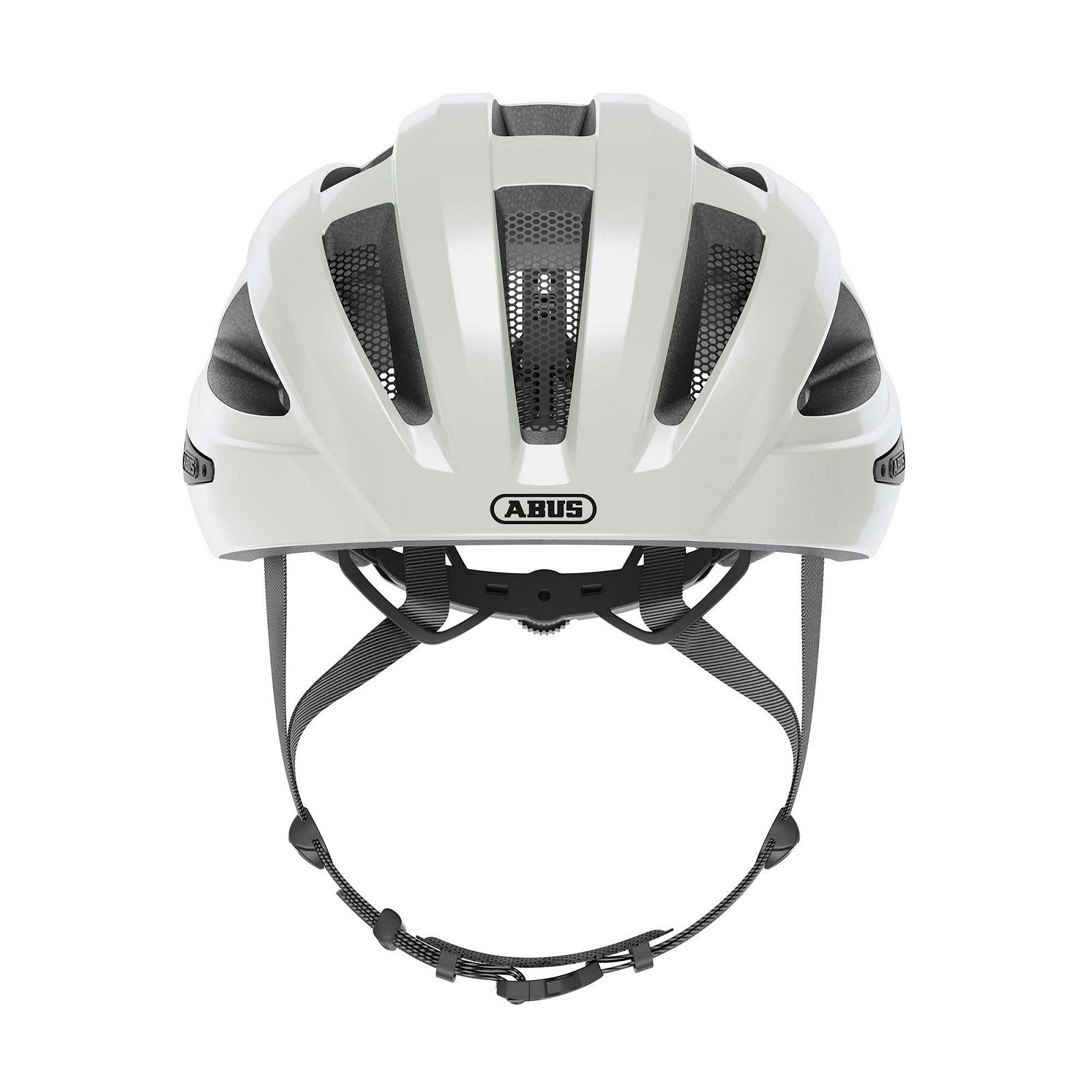 Шолом дорожній ABUS Macator M Shiny White, фото №4