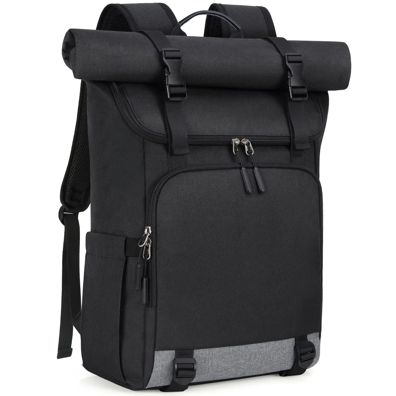 Рюкзак для ноутбука NEWHEY Rolltop 17.3 дюйма Waterproof, фото №1