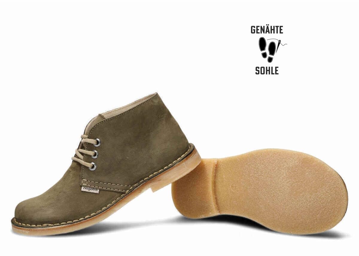 Мужские ботинки Nagaba Кожаные на шнуровке, фото №5