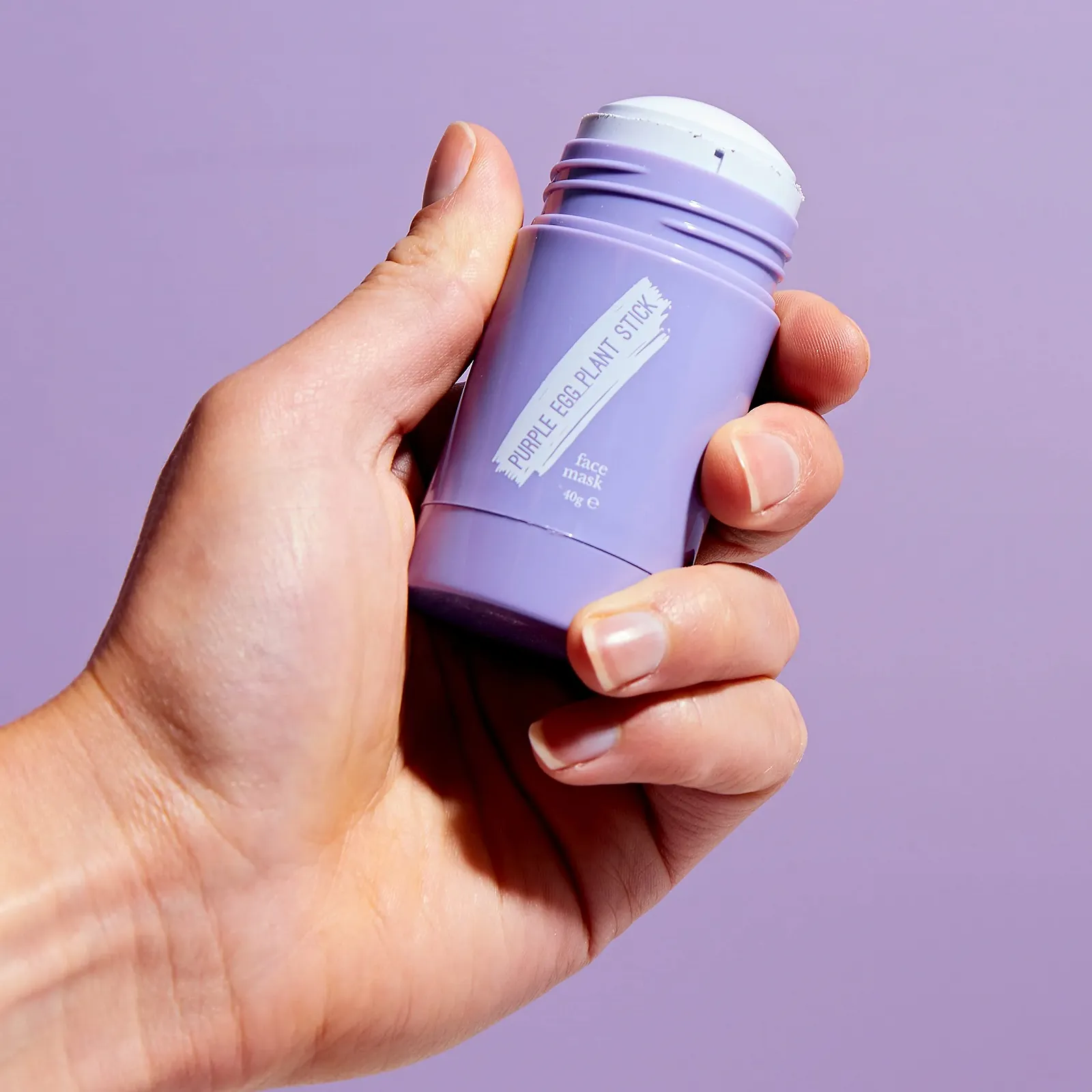 Маска для обличчя GLAMZA Egg Plant Очищення Баклажан Маска Глибоке очищення Контроль чорних цяток, фото №4