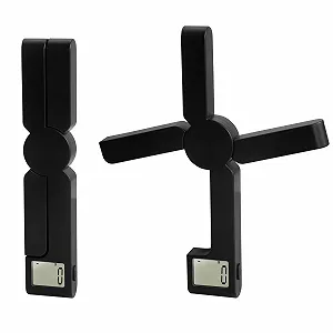 Міні ваги для їжі Folding Digital Pocket Scale Чорні - Фото 1