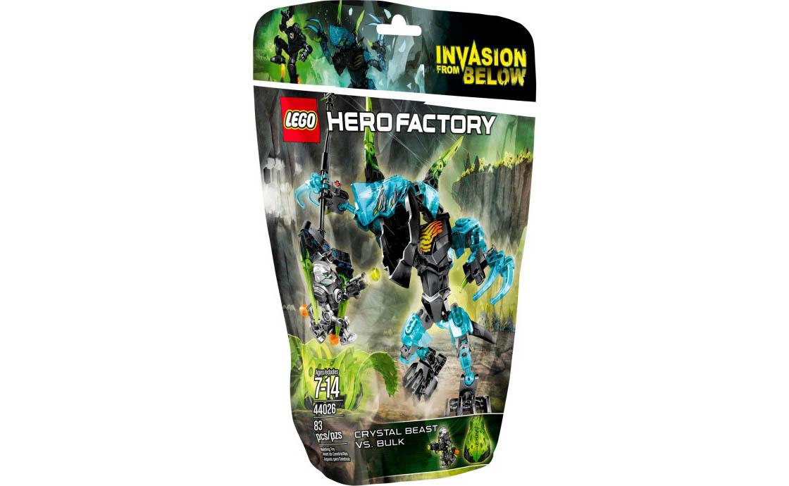 Детские конструкторы LEGO Hero Factory Кристальный монстр против Балка 44026, фото №1