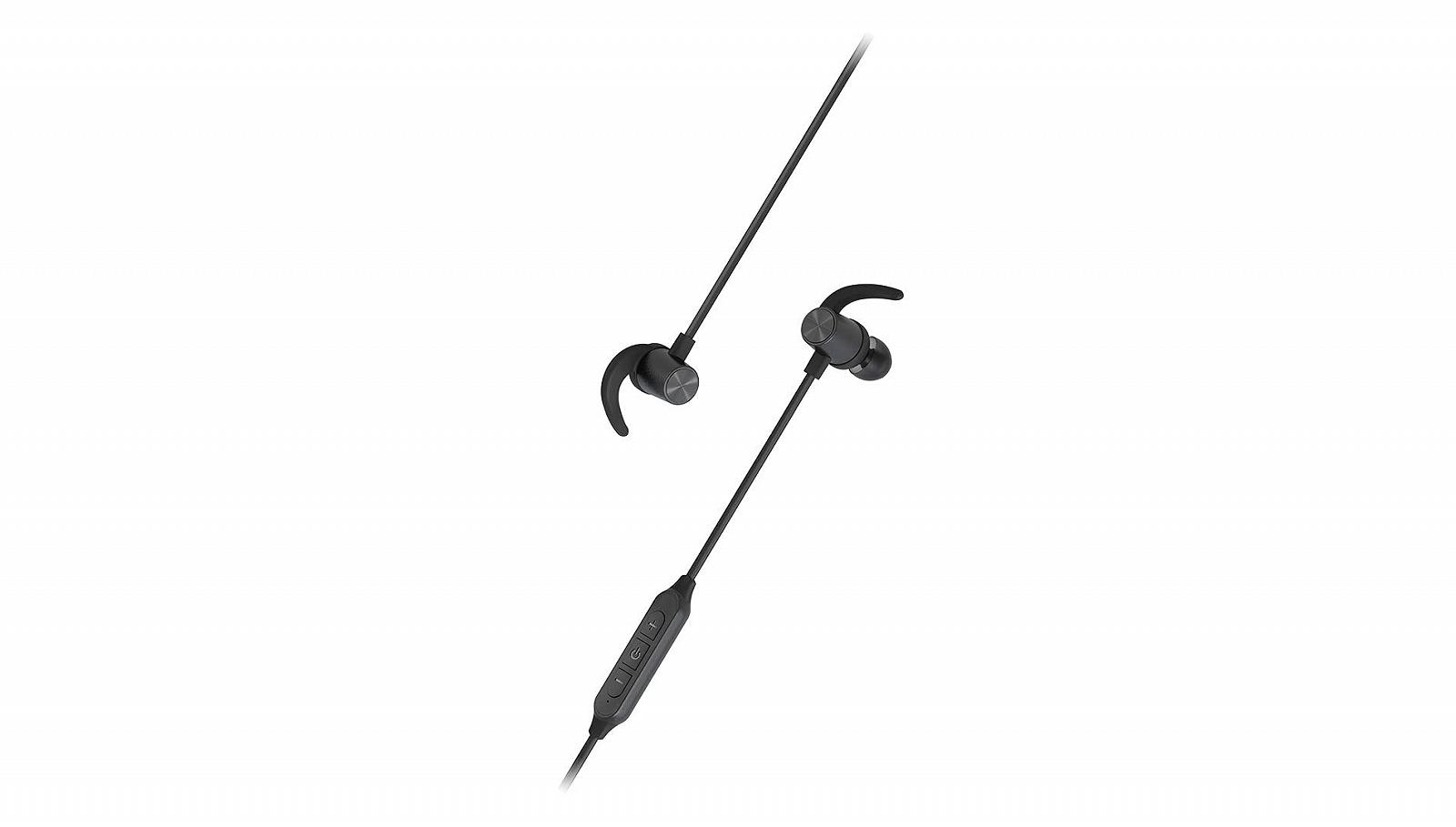 Навушники Motorola Sound Moto SP105 Sport Wireless In-Ear 8 годин відтворення Водонепроникні IPX5 Без заплутування Магнітний дизайн З гучним зв'язком Чорні, фото №4