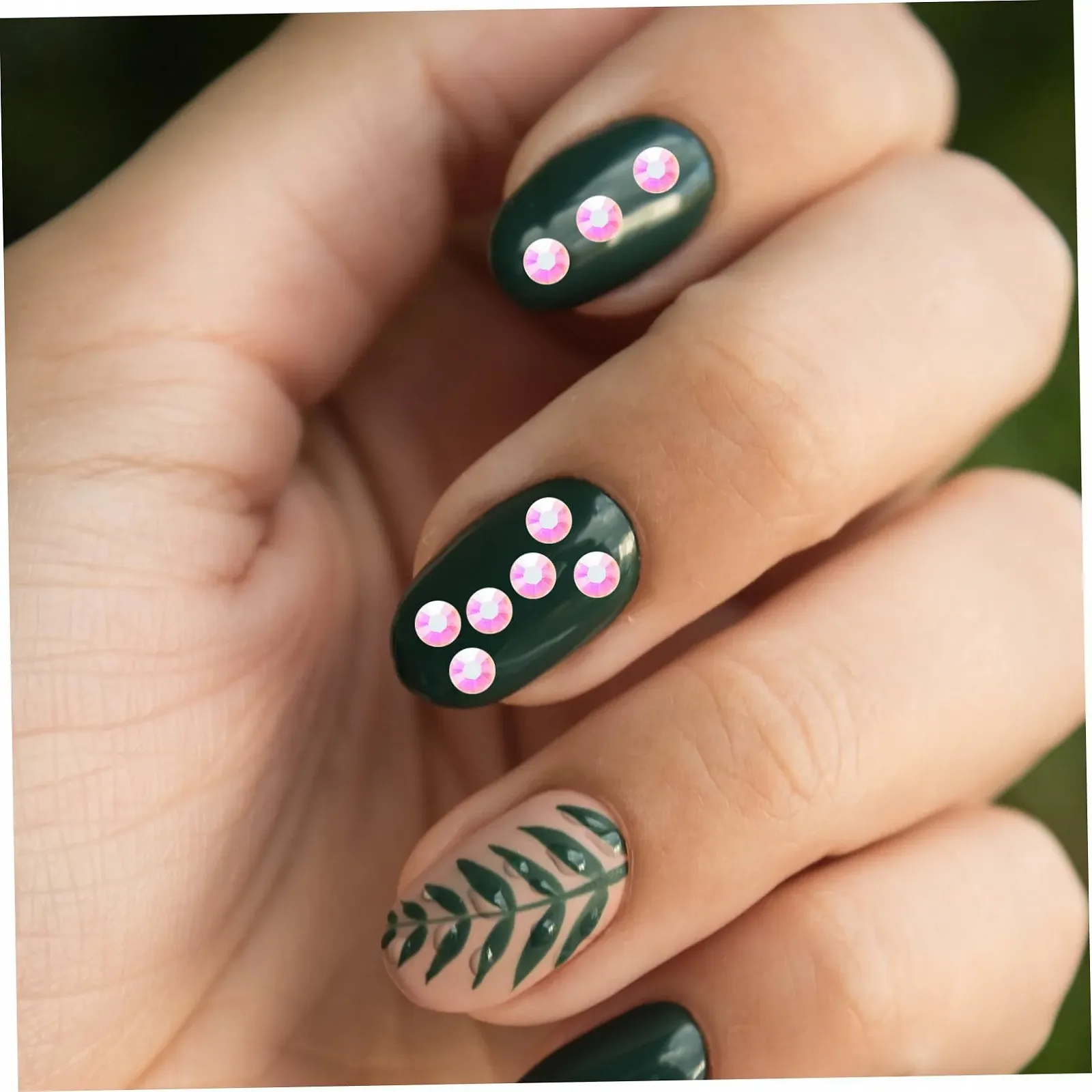 Стрази для нігтів кришталеві рожеві, фото №8 Стрази для нігтів кришталеві рожеві, фото №8