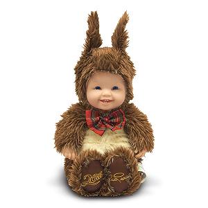 Кукла Anne Geddes baby squirrel 30 см Коричневый и светло-желтый - Фото 1