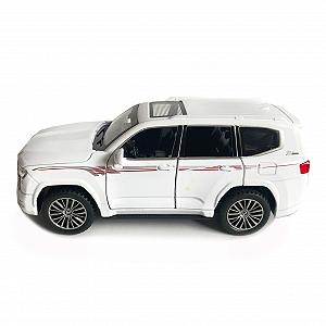 Игрушечная машинка металлическая Toyota Land Cruiser 300 тойота ленд крузер белый звук свет инерция откр synthetic.ua - Фото 1