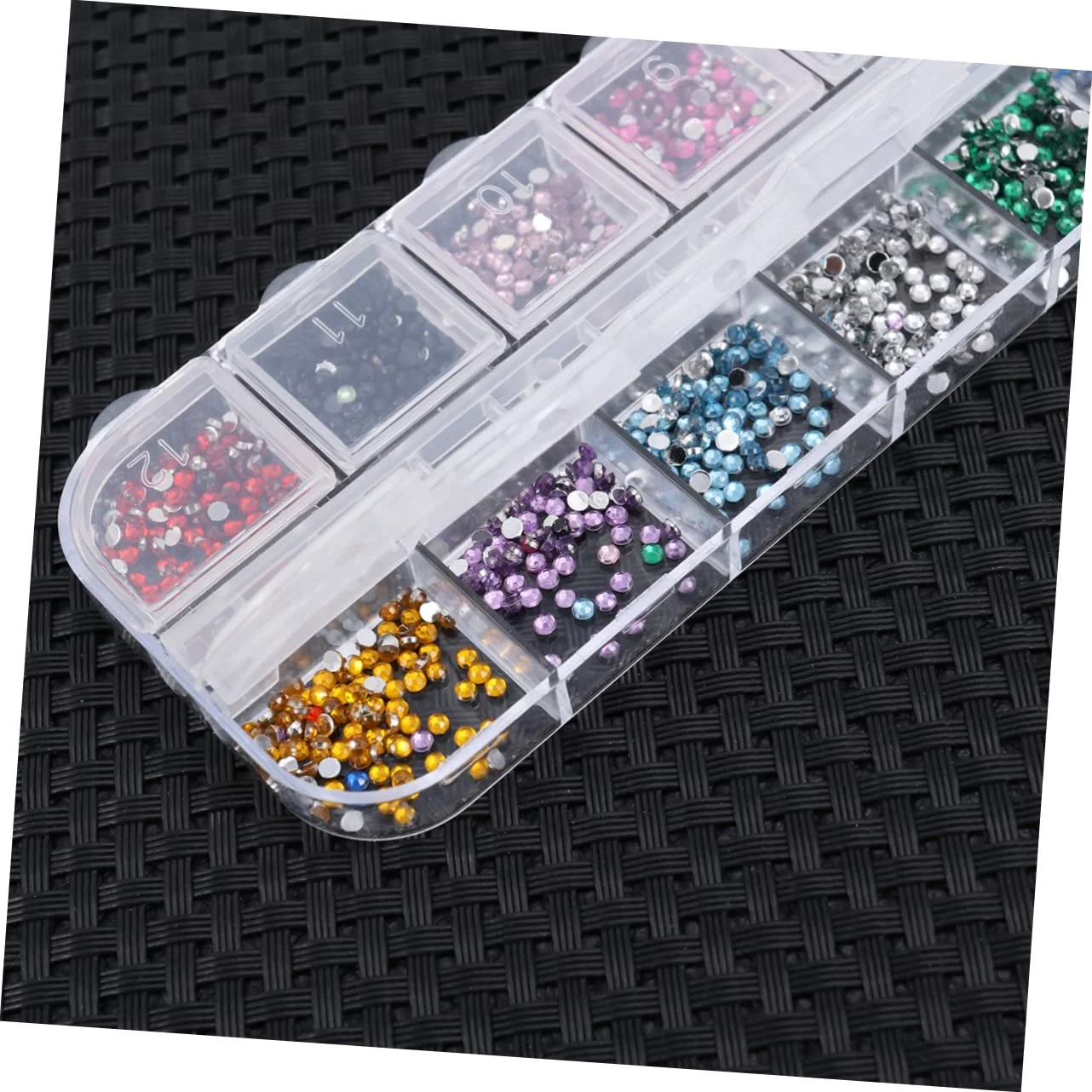 Блискітки для дизайну нігтів Healeved, набір, фото №3