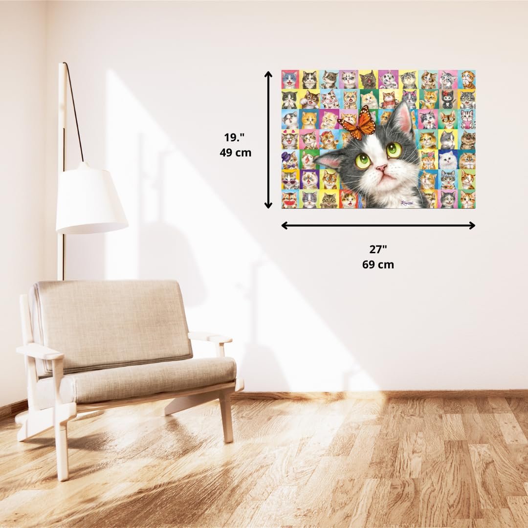 Пазл Schmidt Spiele 59759 Cat Facial Expression 1000 элементов, фото №5 Пазл Schmidt Spiele 59759 Cat Facial Expression 1000 элементов, фото №5