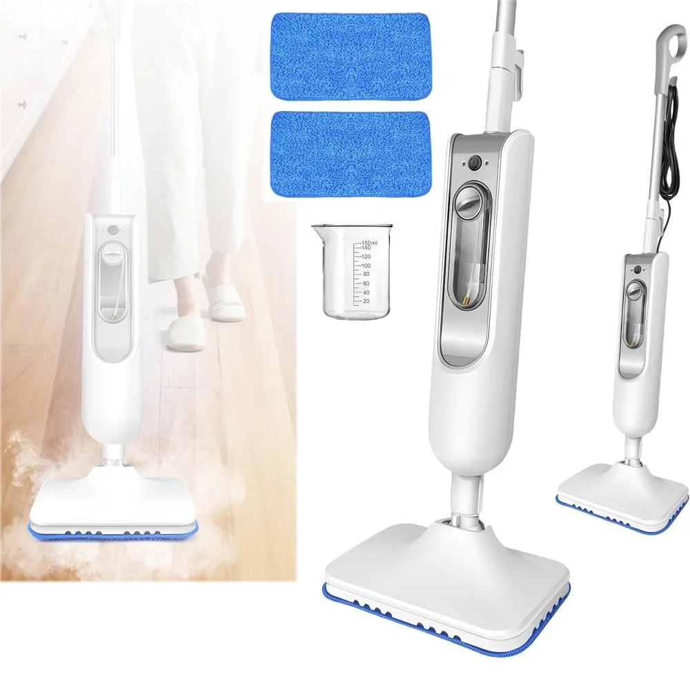 Парова швабра 1500Вт 400мл 105°C ручна багатофункціональна, фото №1 Парова швабра 1500Вт 400мл 105°C ручна багатофункціональна, фото №1