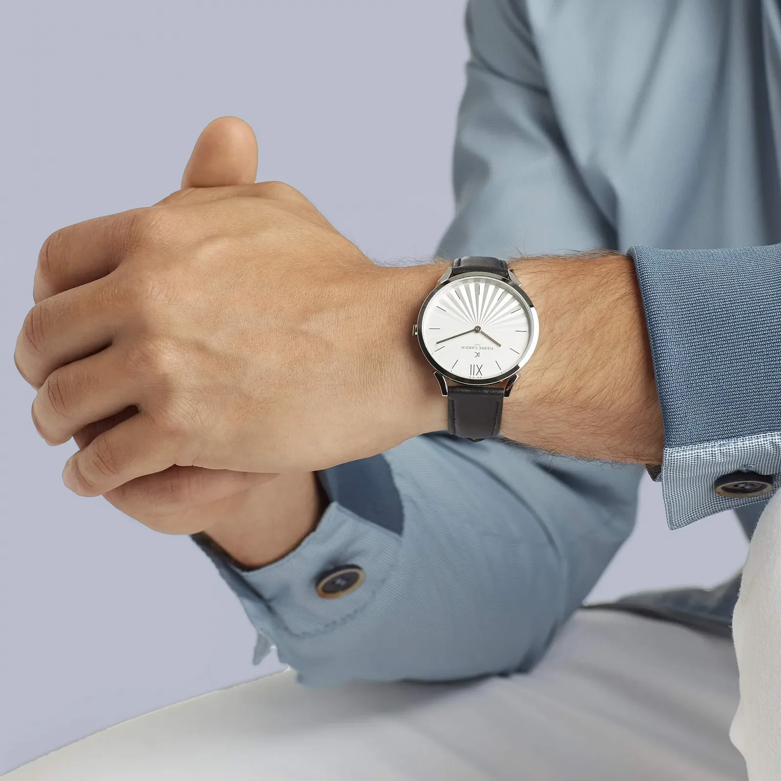 Унисекс часы Pierre Cardin Pigalle Аналоговые Кожаный Ремешок, Черный/Белый/Серебряный, Ремешок, фото №7 Унисекс часы Pierre Cardin Pigalle Аналоговые Кожаный Ремешок, Черный/Белый/Серебряный, Ремешок, фото №7