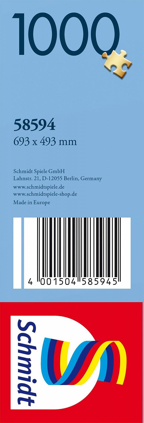 Пазл Schmidt Spiele Silvia Christoph Yin & Yang 58594 1000 элементов, фото №1