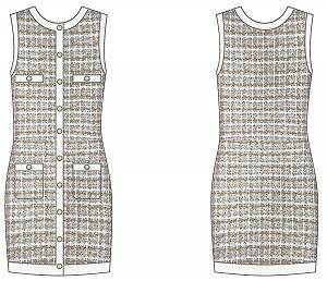 Сукня GUESS by Marciano S Grey - Фото 1