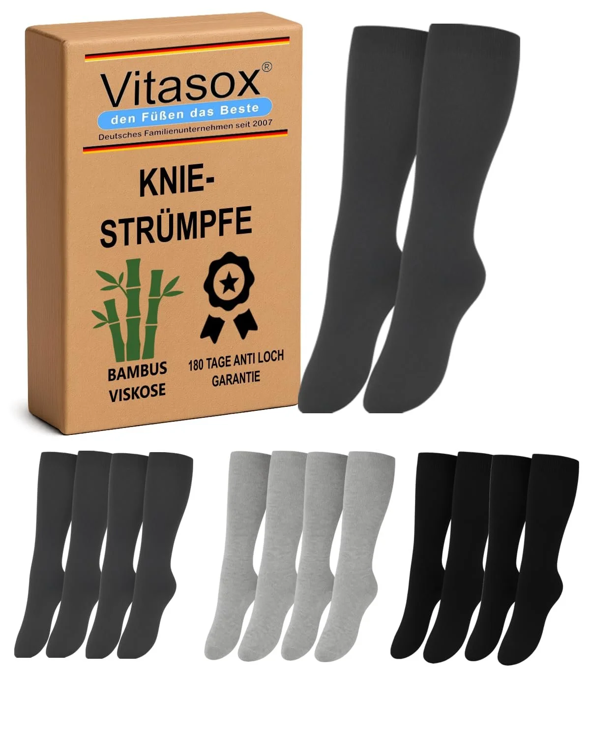 Жіночі/Чоловічі гольфи Vitasox з бамбука без шва, фото №1 Жіночі/Чоловічі гольфи Vitasox з бамбука без шва, фото №1