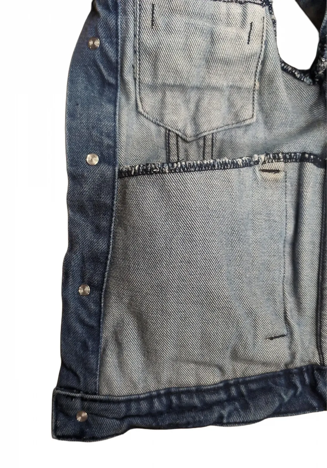 Джинсовый жилет Halle 15 Одежда Midblue для детей, фото №4