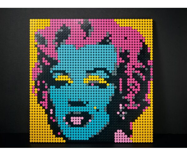 Конструктор LEGO Art Мэрилин Монро Энди Уорхола 31197, фото №5 Конструктор LEGO Art Мэрилин Монро Энди Уорхола 31197, фото №5