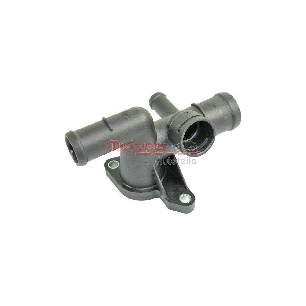 Фланець охолоджувальної рідини METZGER 4010029 для VAG, головка блока циліндрів, з боку коробки передач, фото №1