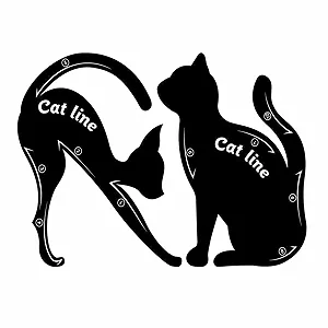 Купити Трафарет для підводки очей Котячі лінії Інструмент для макіяжу - Фото 1 Трафарет для підводки очей Котячі лінії Інструмент для макіяжу - Фото 1