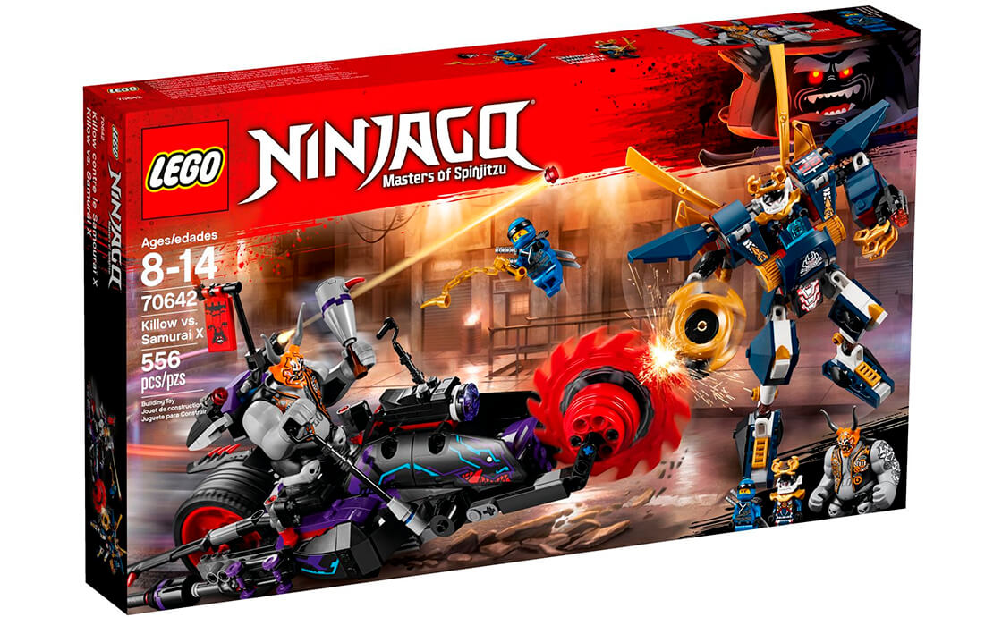 Конструктор LEGO Ninjago Киллоу против Самурая X (70642), фото №1